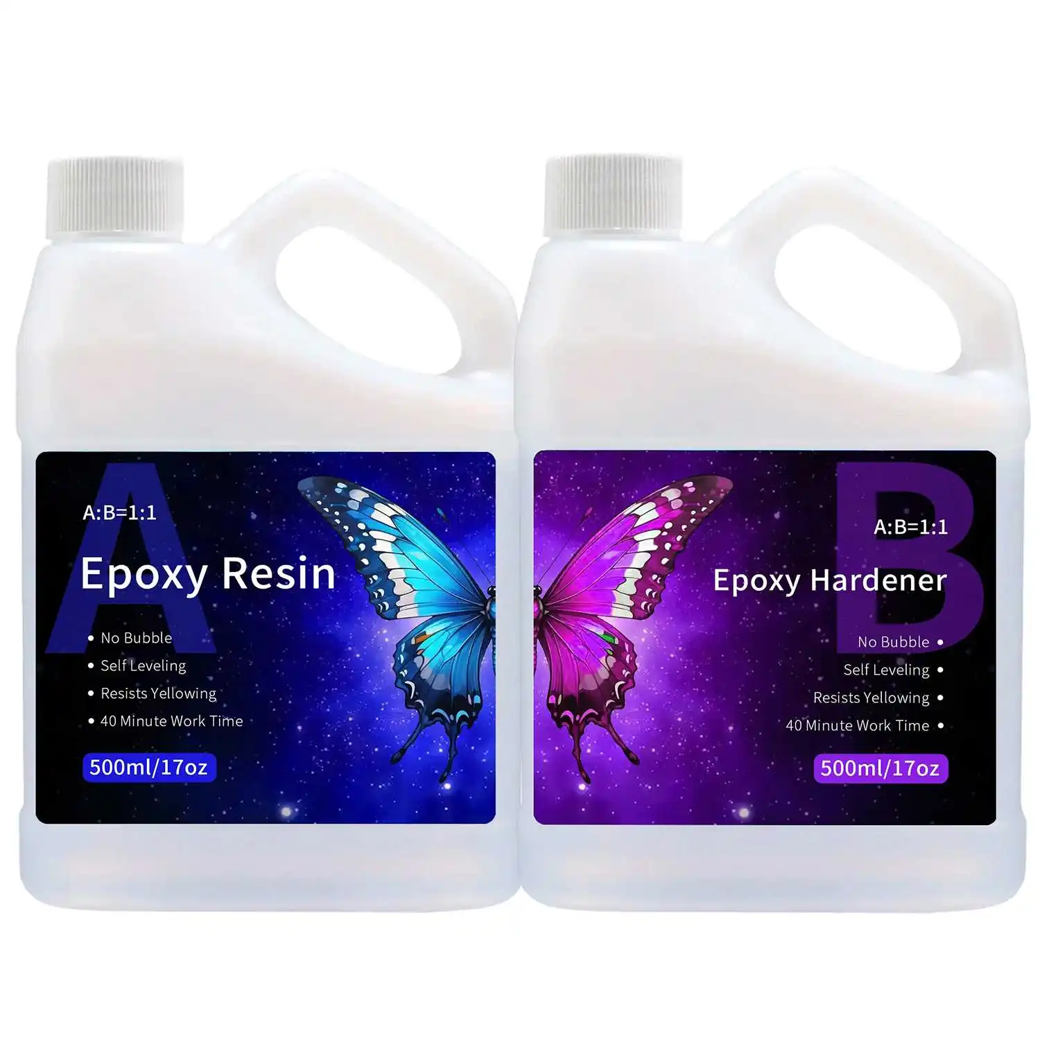 

Новый модернизированный комплект из кристально чистой эпоксидной смолы 1:1, самовыравнивающийся, легкое, смешанное покрытие и литье для свободного искусства, изготовления ювелирных изделий, поделок своими руками