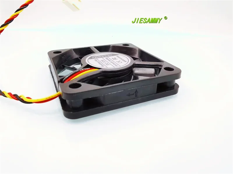 JIESAMMY Hydraulic Bearing 5010 FG Speed Measurement Function 12V 0.12A Battery Car Printer 5CM Fan50*50*10MM