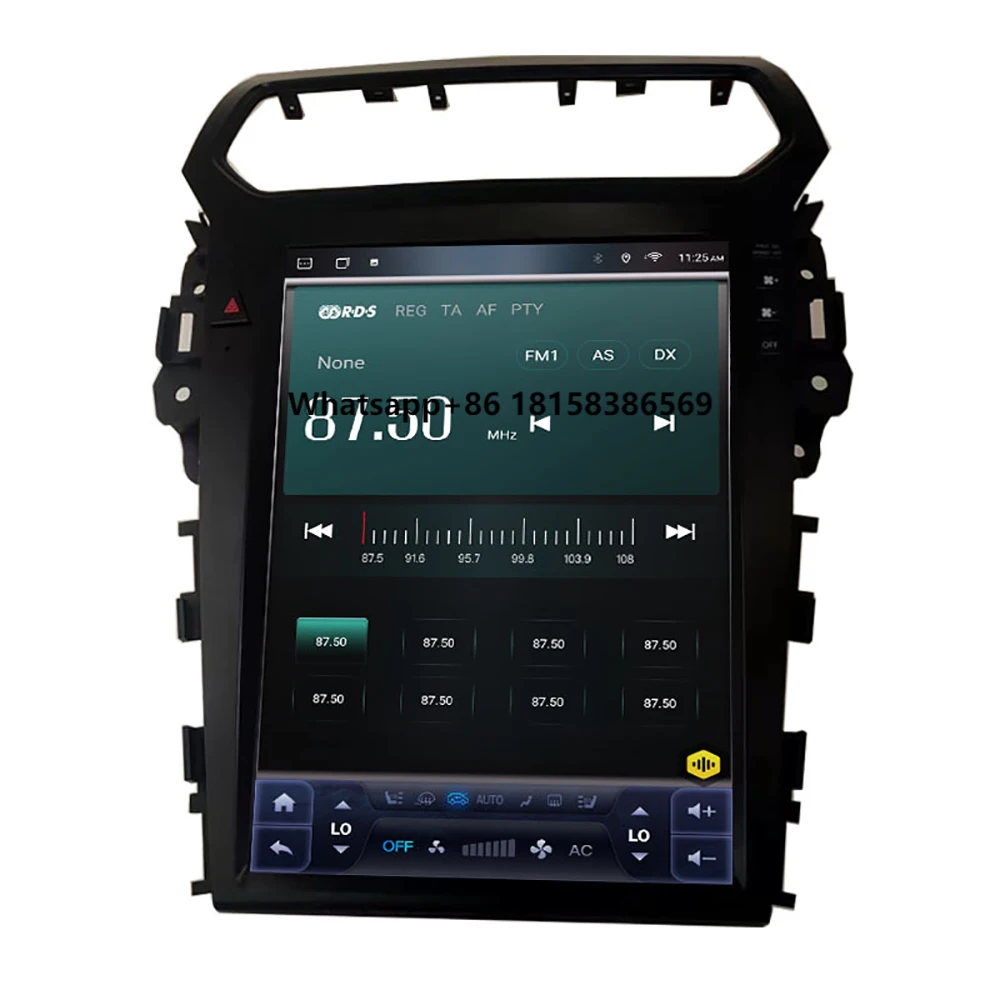 

12.1 Inch Vertical Screen Android 13 Car Radio for Ford Explorer 2014-2019 Navigation GPS Carplay Car Audio Multimedia Player