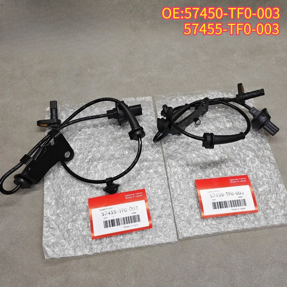 

High quality New For 57450-TF0-003 57455-TF0-003 Front L/R ABS Wheel Speed Sensor For Honda CR-Z Fit Insight