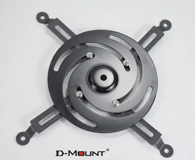 F150PR-A 2-7kg 3-12kg Gas spring projector mount wall bracket full motion rotate aluminum with projector hook tray 1/4 screw