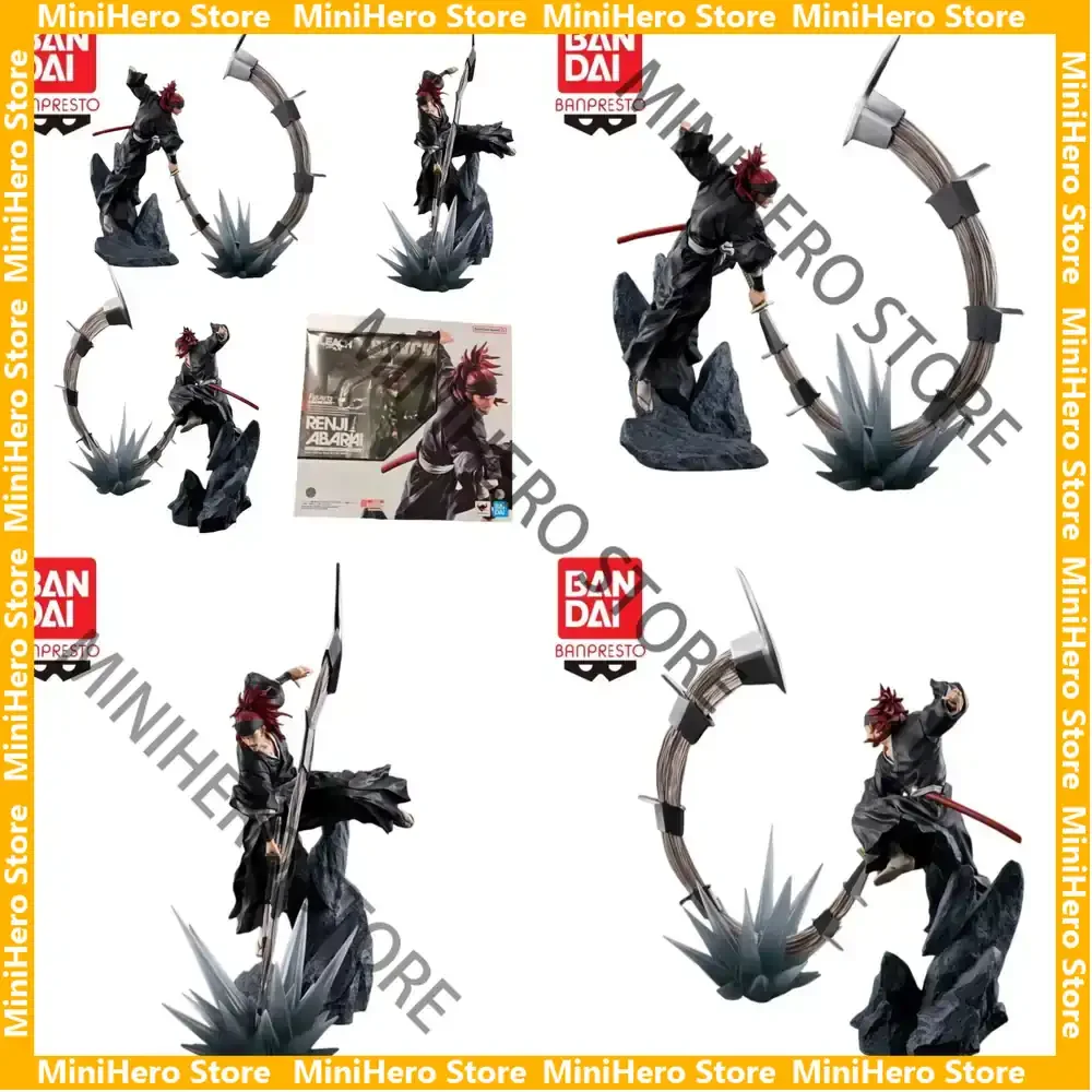

In Stock Original Bandai Bleach Abarai Renji Figuarts Zero Action Figure 1/8 PVC Display Collectible