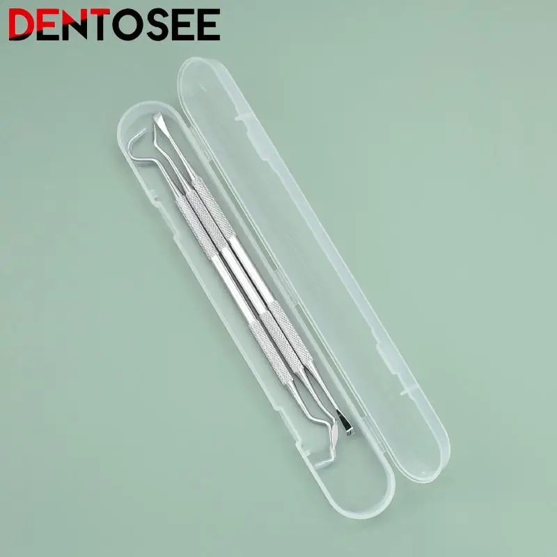 Dentist Clean Tools Dental Mirror Double Probe /sickle /hoe Tooth Cleaner Stainless Steel Dental Tool Products Oral Care Kit