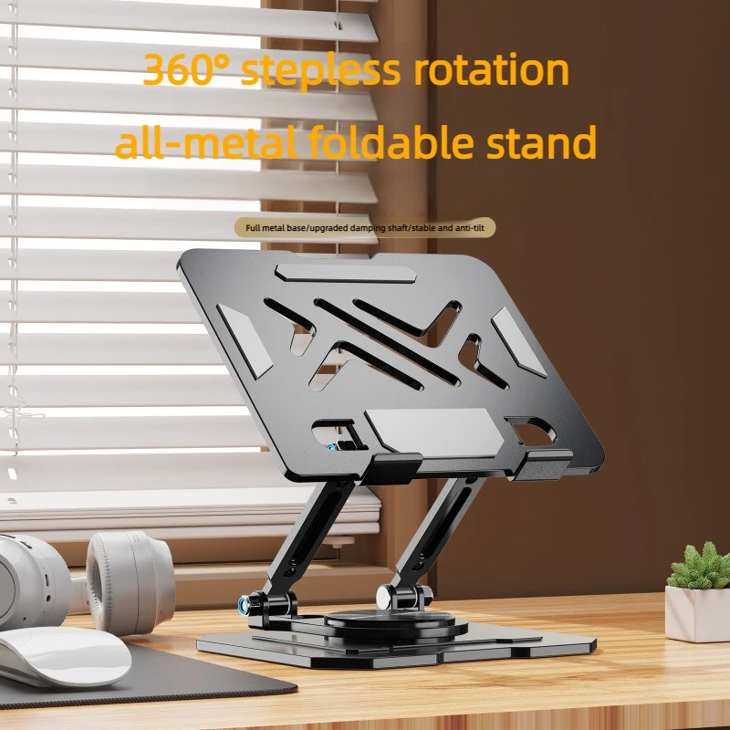 360° Rotatable Tablet Stand Adjustable Foldable Desktop Stand Holder Compatible for Ipad Pro/Air Tablet Holder Ipad Holder