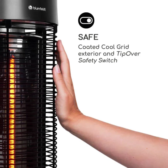 2025 new product Portable and timed Electric heaters for home/outdoor remote control operation