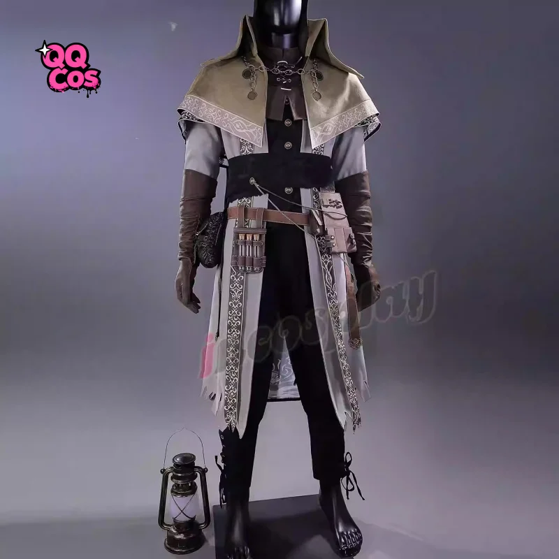 Disfraz de Gravekeeper en sangre, disfraz de Halloween, carnaval, fiesta, Navidad, juego de rol, ropa QQcos
