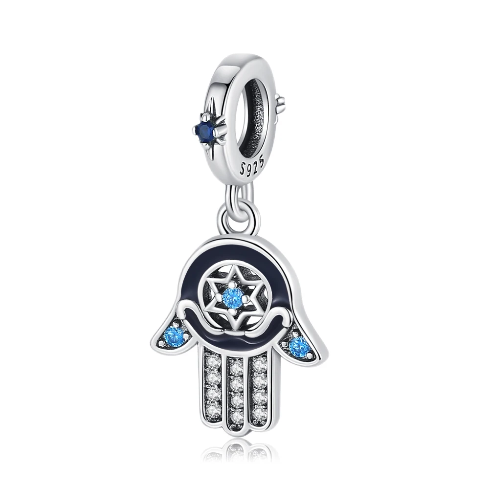 

925 Sterling Silver Pendant Evil Eye Bead Compatible with Original Bracelet Necklace for Men Women DIY Jewelry Gift