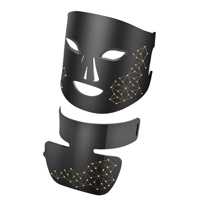 

Home Use Face Care Beauty Infrared Red Light Therapy Led Face Mask Soft Silicone Led Face And Neck Mask