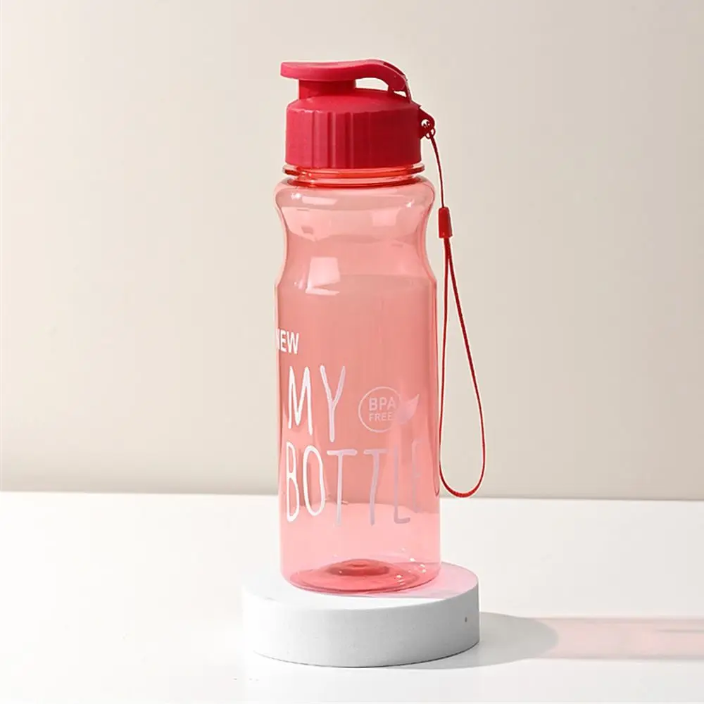 650ML Outdoor Multi-color Sport Water Bottle Large Capacity Water Cup Plastic