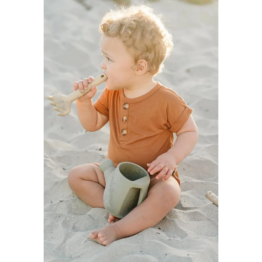 Ensemble de jardinage en silicone, outils de jardin et jouets de plage pour enfants (tym séché)