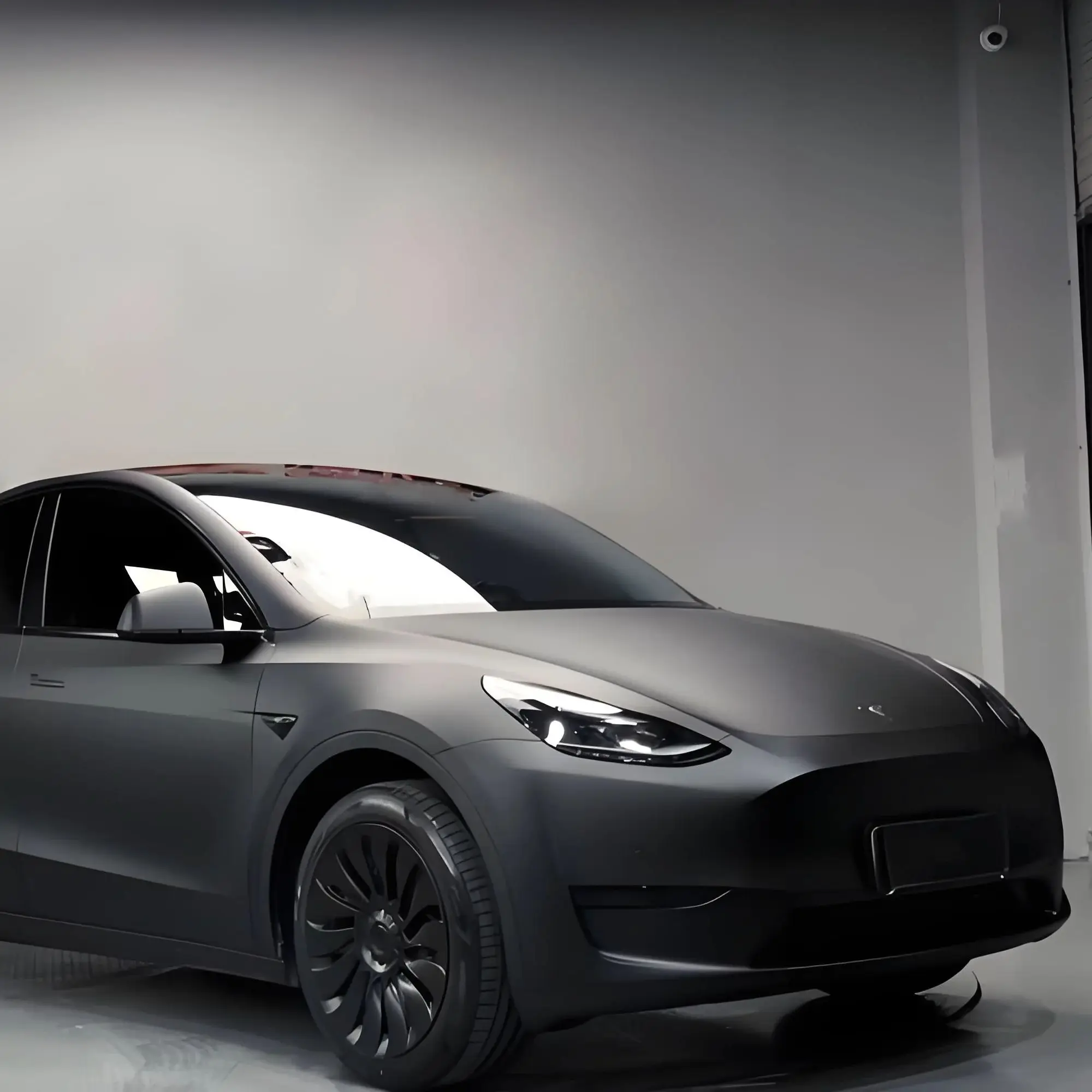 

Супер матовая хромированная черная автомобильная пленка, виниловая пленка, внешняя пленка для полного автомобиля, супер растягивающаяся, меняющая цвет