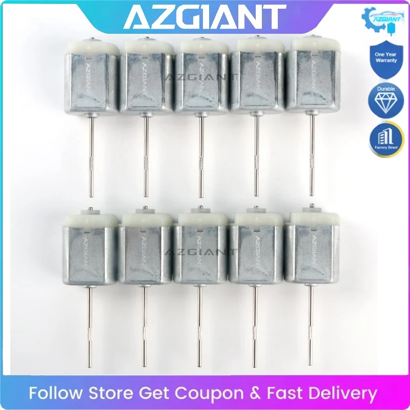 

AZGIANT 10 шт. маленький двигатель постоянного тока 12 В 70 мм ось 18000 об/мин для игрушек «сделай сам» хобби электроприбор автомобильные аксессуары FC280 обновление 2025