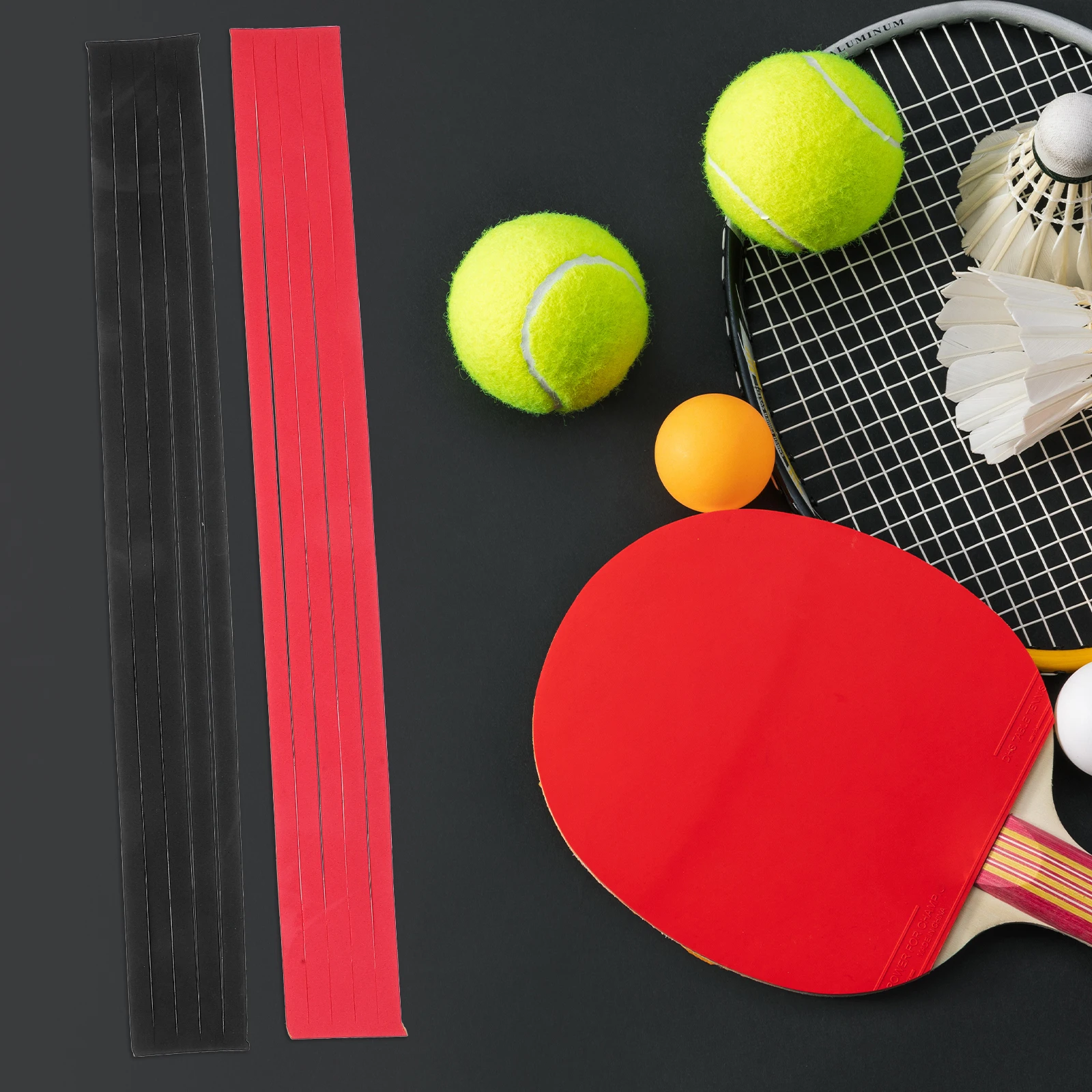 

10 Pcs Table Tennis Racket Edge Guard Thickened Self Adhesive Anti Collision Sponge Protector for Paddle Sport Game Training