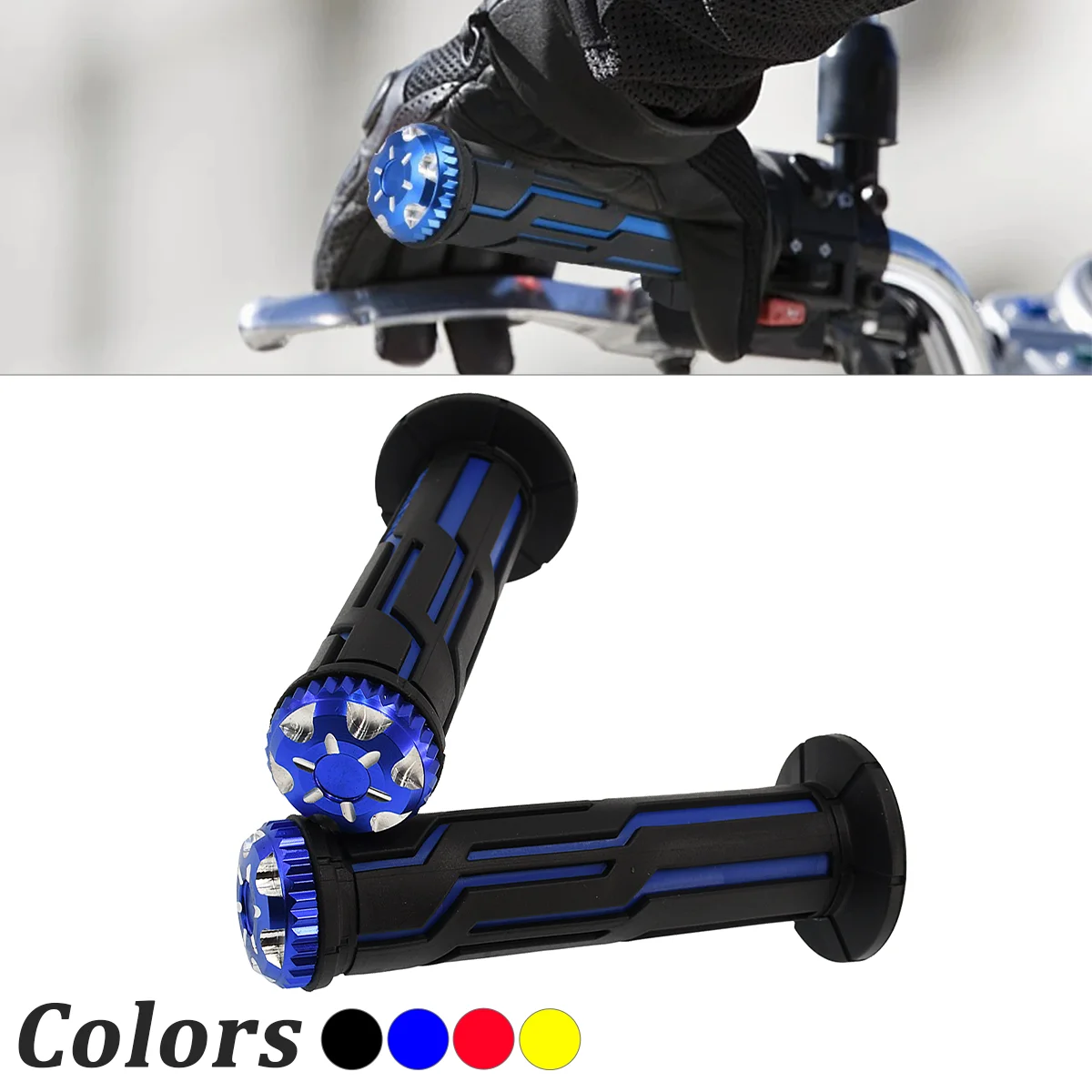 

Motocross 22mm24mm Universal Handles Mashroom Grips Quick Draw Handlebars For Honda CRF KTM EXC Yamaha Kasawaki Suzuki etc