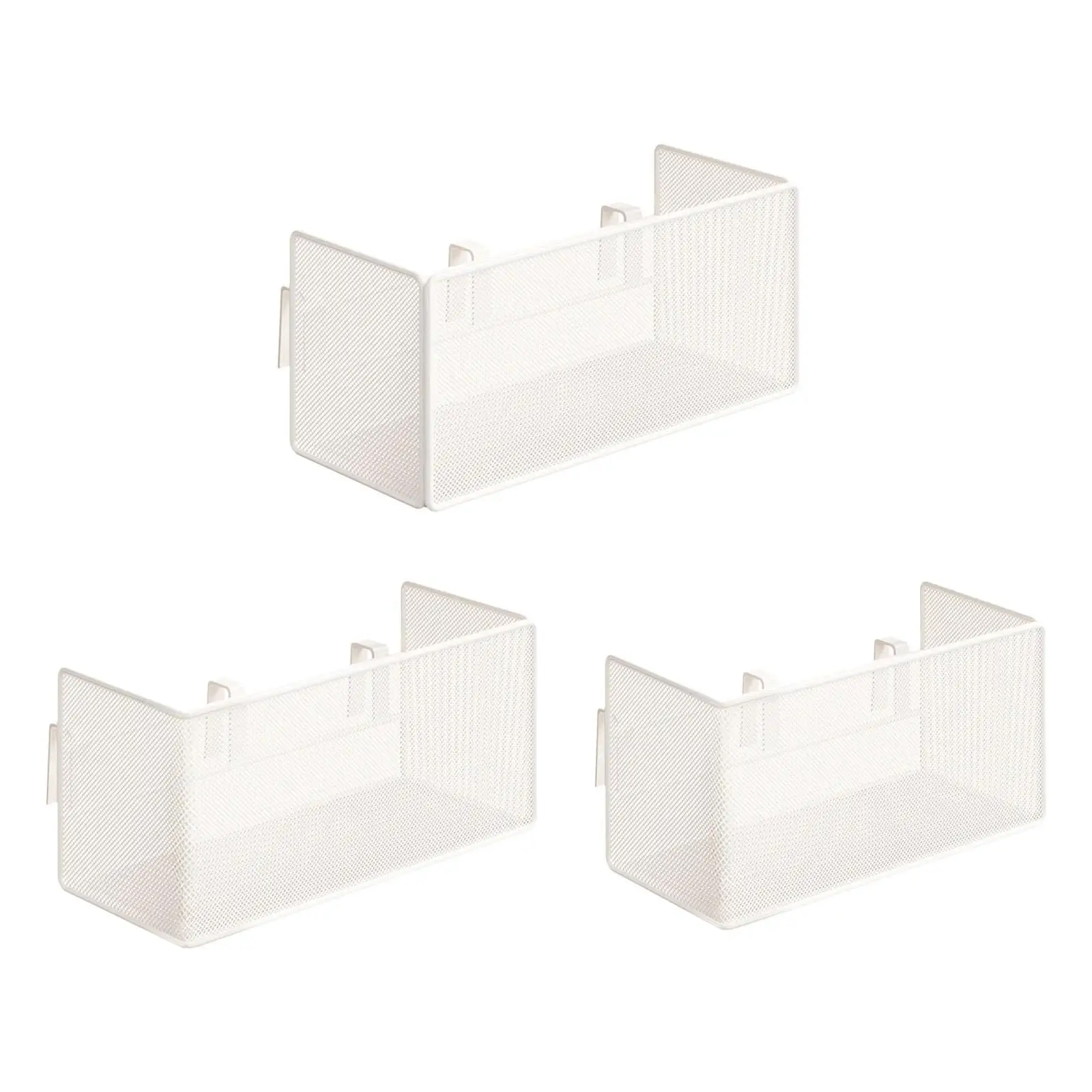 Under Desk Storage Basket Simple Organizer Bin for Dining Room Handbag Books