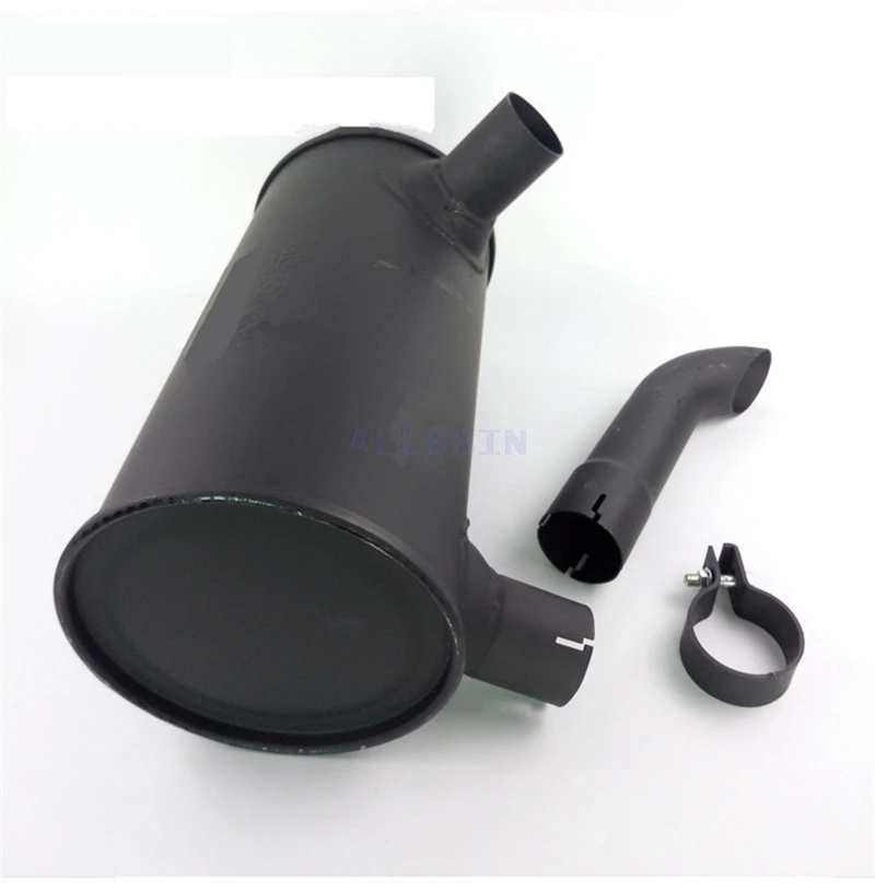 For CATERPILLAR for HITACHI for KOBELCO for HYUNDAI for SUMITOMO for DOOSAN DH  Excavator muffler exhaust pipe elbow outlet bend