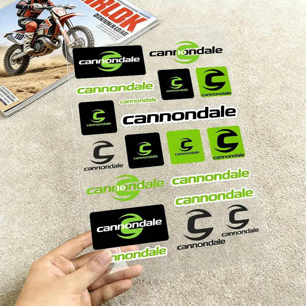 

Водонепроницаемые светоотражающие наклейки для мотоциклов Cannondale, легко снимаемые, для мотоциклов и автомобилей