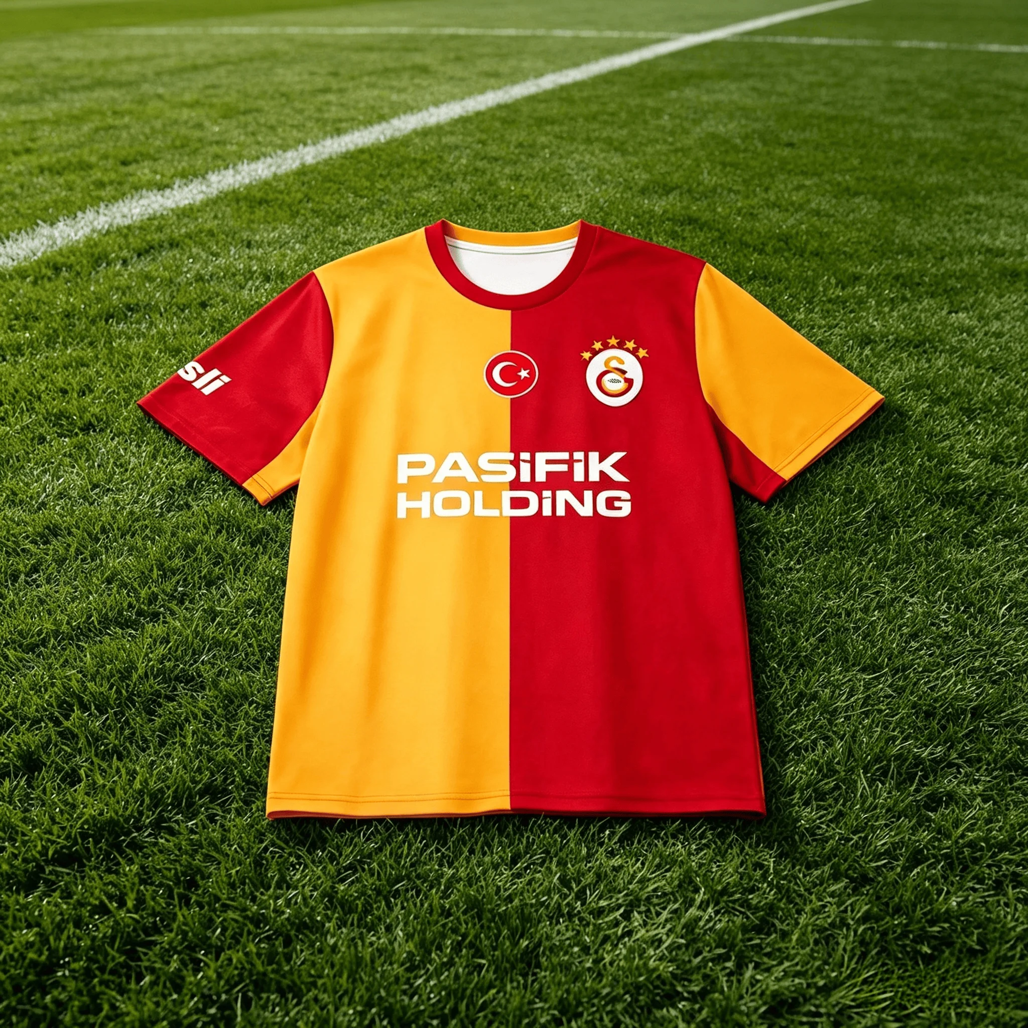 2026 Galatasaray 3D Printed Football Jersey Men's Summer Breathable Quick Drying Short Sleeved T-shirt Family Matching Clothing