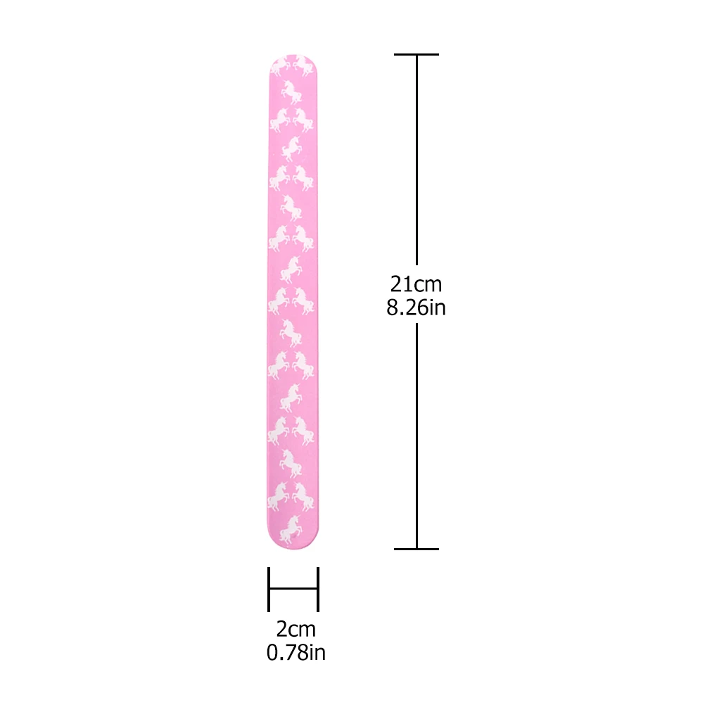

Children's Wristband Slap-on Wristbands Bracelets for Kids Party Button Unicorn