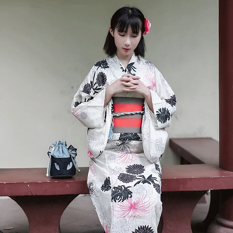 Kimono tradicional estilo japo - Formal Wear Japan Women avaliação e preço