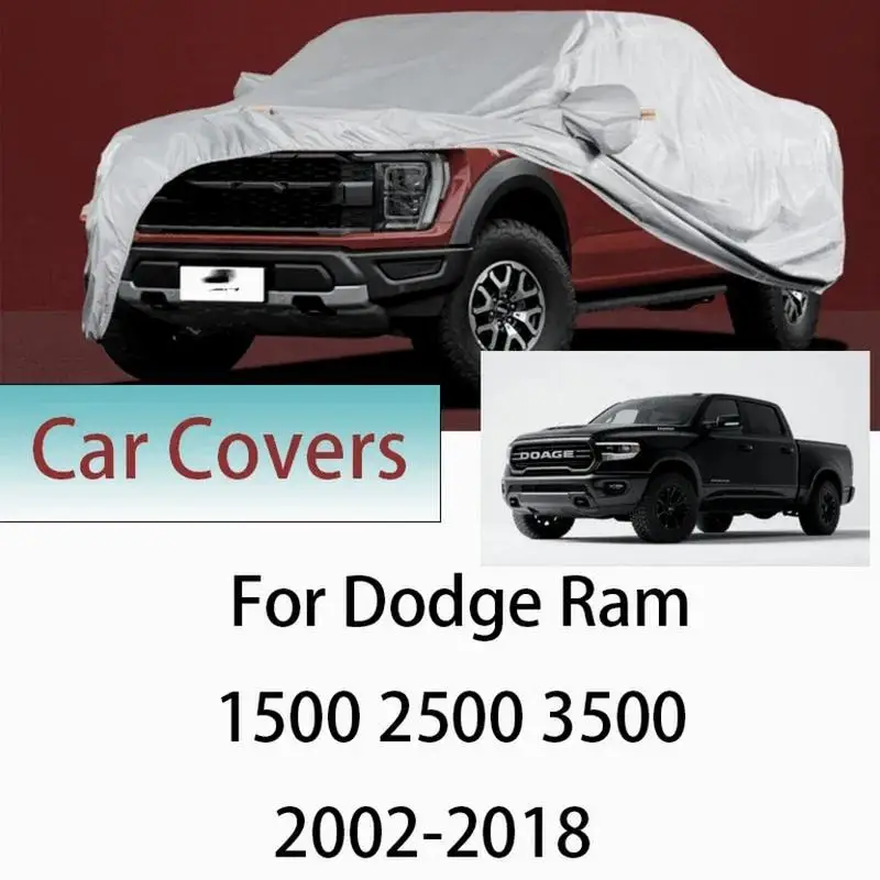 

For Outdoor Protection for Dodge Ram 1500 2500 3500 Waterproof Dustproof Snow Cover Sunshade Car Covers
