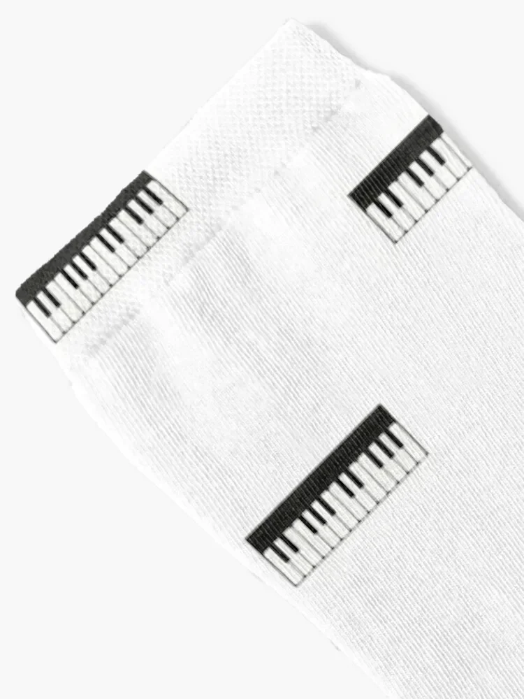 Piano Keyboard Clavier 24 Keys Socks winter gifts happy Thermal man winter hiphop Ladies Socks Men's