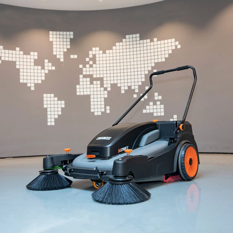 찬시 S2Pro 산업용 전기 도로/거리 바닥 청소기