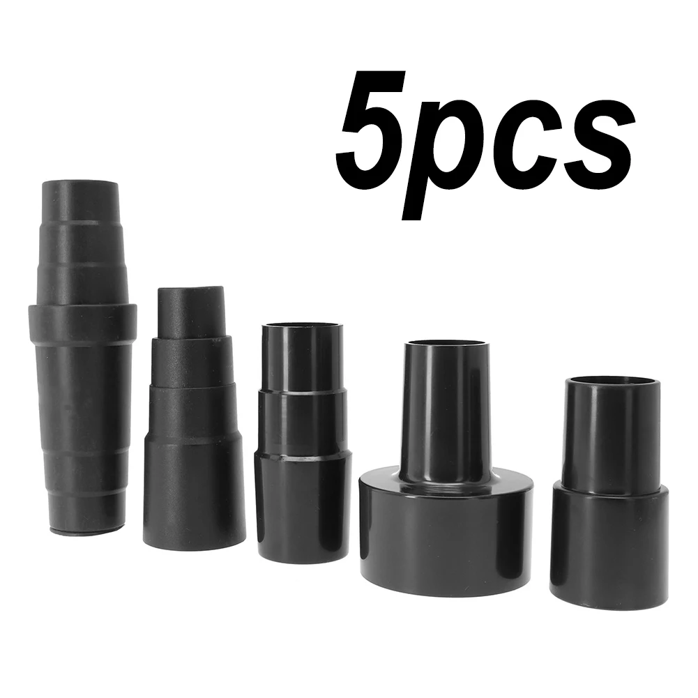 Vacuum Hose Adapter Kit for Improving Attachment Compatibility Adapts Inner Diameters from 1 1/4 to 1 3/8 Inches; 5pcs Kit