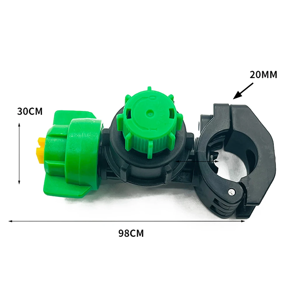 1 szt. Dysza rozpylająca rolnicza do ciągników zapobiegających zaciskom rura spustowa dysza rozpylająca podlewanie ogrodu narzędzia do nawadniania