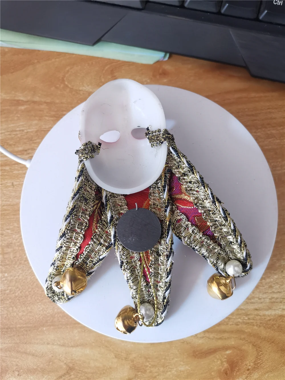 Masque de Clown d'halloween des états-unis, aimant de réfrigérateur, fournitures de spectacle, masque de mascarade vénitien, aimants de réfrigérateur, Europe et