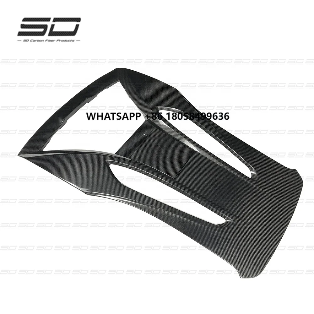 

OEM Style Dry Carbon Fiber Rear Engine Hood Bonnet Cover for Mclaren 540c 570S Body Kit Car Exterior Accessories Auto Parts