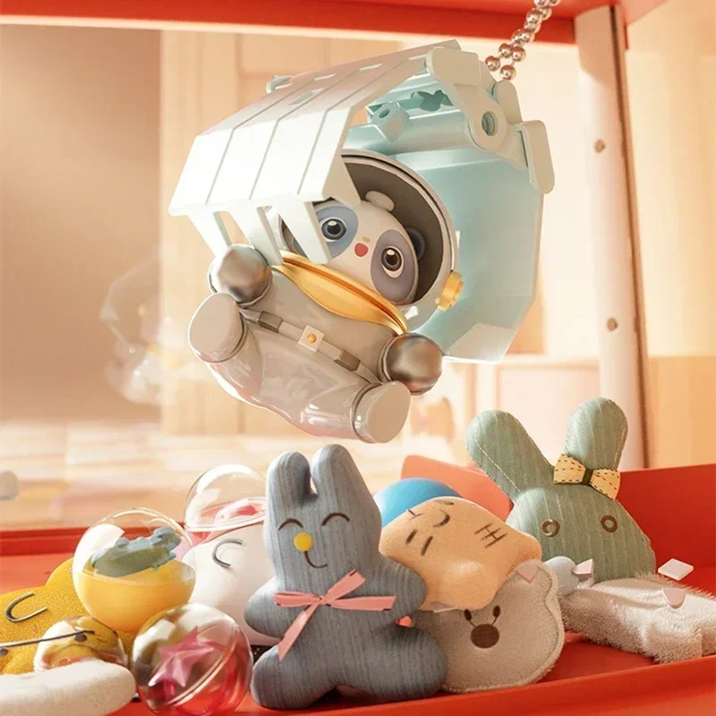 الكرتون الكهربائية آلة مخلب صغيرة لعب الاطفال Diy بها بنفسك جوائز ممر كرين دمية الصيد آلات البيع الأطفال السنة الجديدة هدية عيد الميلاد #4