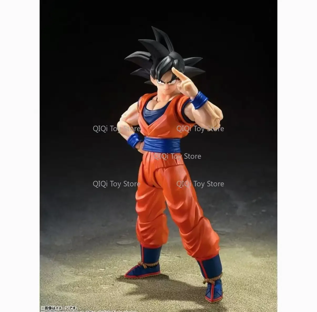 Bandai SHF  Z Kind Saiyan Black Hair Sun Wukong Kakarot 3.0 Version