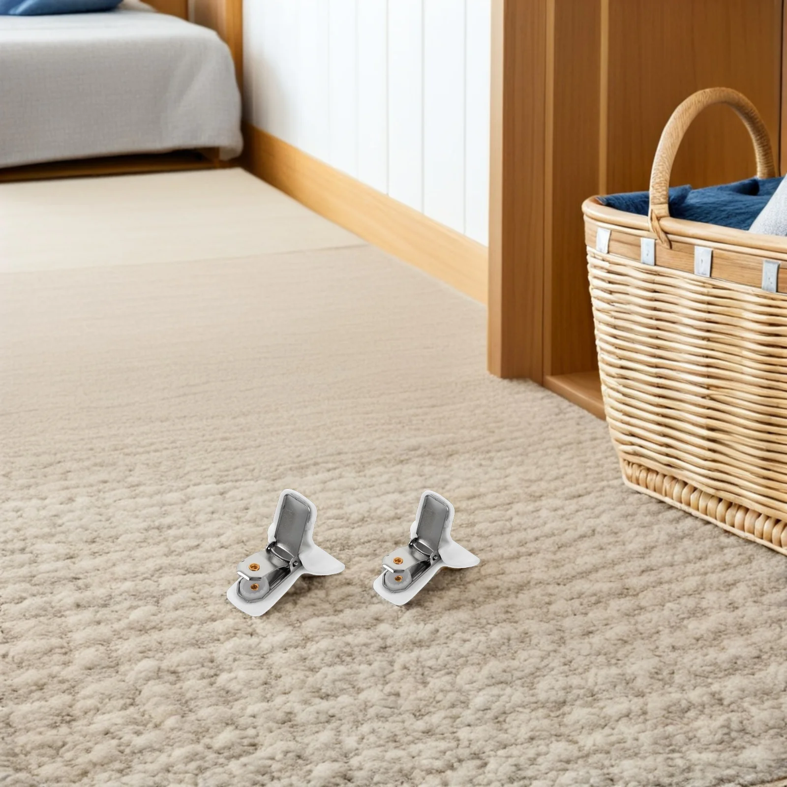 

12Pcs Comforter Duvet Clips Padded Secure Bedding Prevent Shifting Quilt Cover Fasteners Blanket Fasteners Duvet Snaps