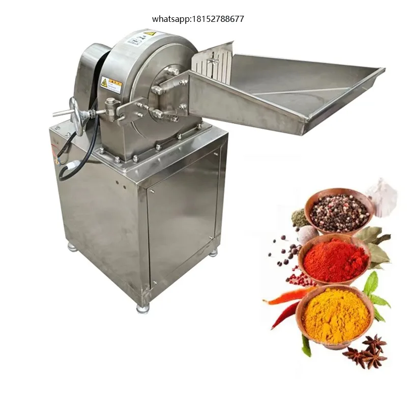 Industrial Pepper Milling Spice Mill Grader Powder Crushing Grains Grinder Sugar Salt Grinding Machine