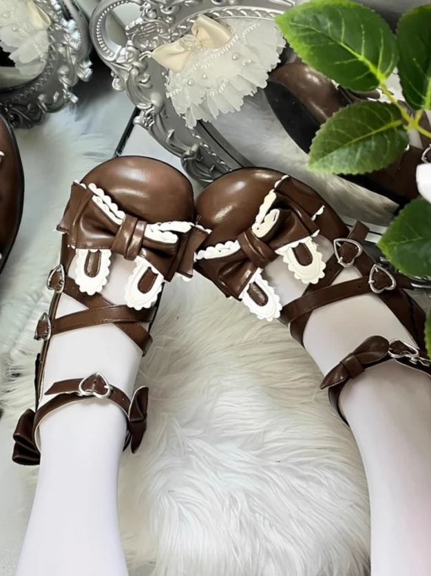 

Оригинальные милые туфли на одинарном каблуке в стиле Лолиты с заячьими ушками и бантом, женские однотонные универсальные туфли принцессы Мэри Джейн