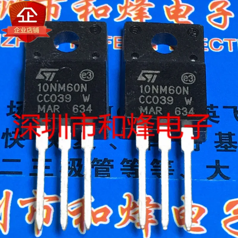 10PCS/Lot 10NM60N STF10NM60N  TO-220F 650V 10A Really Stock Original Best Quality Fast Shipping 100%Test