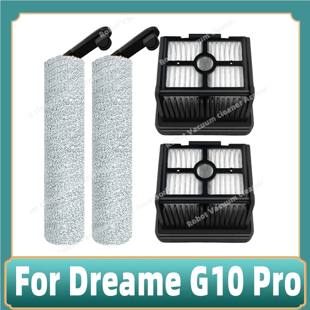 Kompatibel für Dreame G10 Pro Teile Hauptwalzenbürste Hepa-Filter Ersatzzubehör