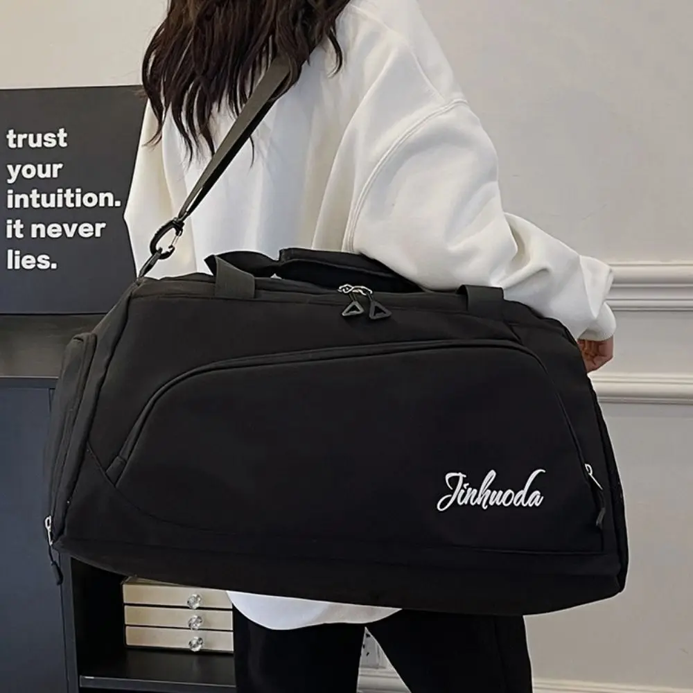 

Handbag Large Capacity Sports Gym Bag Waterproof Multifunctional Fitness Bag Wet Dry Separation Duffle Bags Women Men