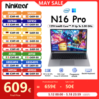 Ninkear N16 PRO Laptop 32GB 1TB 12th Intel i9-12900HK 16‘’ 2.5K IPS 120Hz Gaming Computer 63.52Wh Fingerprint Unlock Notebook