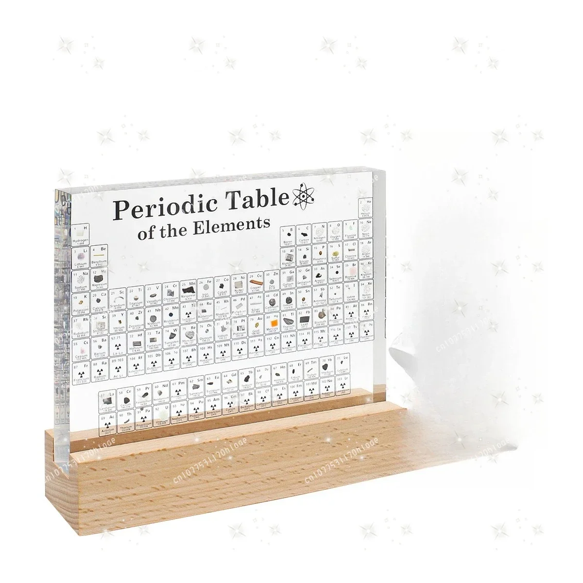 Junior High School Chemistry Periodic Table 3D Teacher's Day Practical Gift Study Desk Decoration Ornament