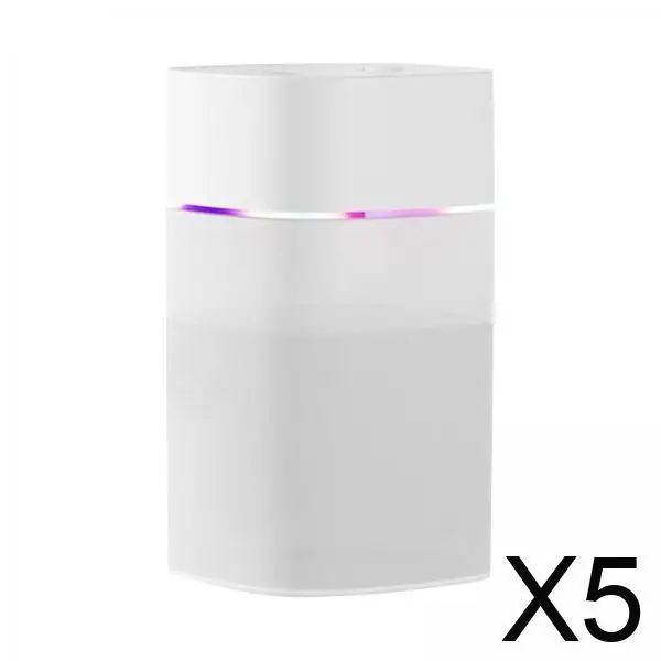 

Мини 400 мл USB увлажнитель воздуха испарительный диффузор с красочным ночником для спальни, прикроватной тумбочки, домашнего офиса