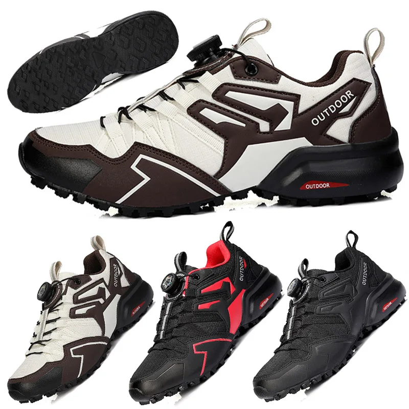 

2023 bestseller Breathable Hiking Men's Sports Shoes Luxury Designer Climbing Trekking Sneakers for Men Outdoor Work Man Boots