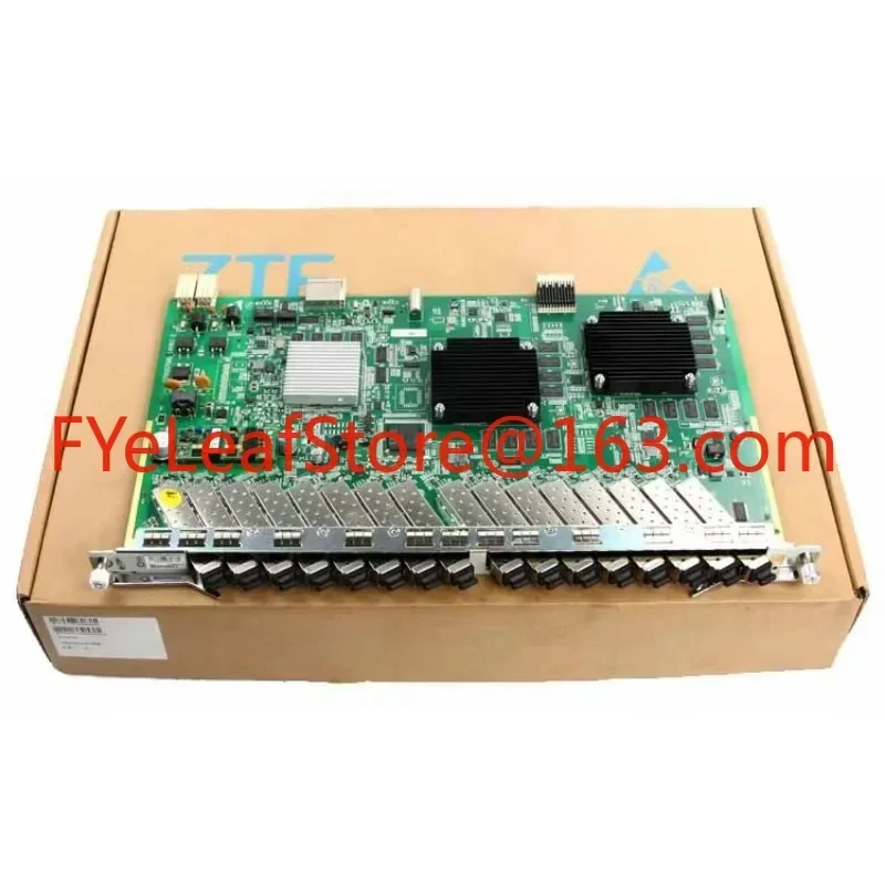 Original C320 C300 OLT GTGH GPON 16 ports Service board with C++ SFP modules cc zte GTGH G22 G21 16port Card - view 5