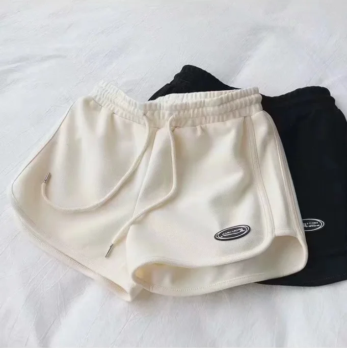 

Sports shorts women summer high waist loose thin hot pants