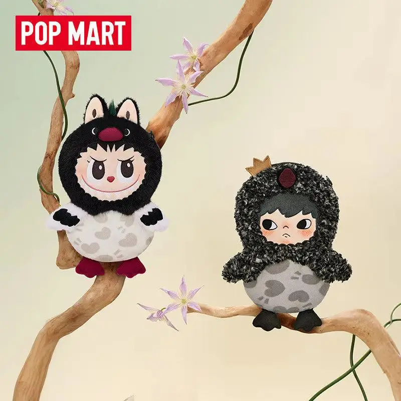 

New POP MART Dear Birds Series Mini Bag Blind Box Toy Original Trendy Mystery Box Labubu Dimoo Hirono Anime Figure Girl Gifts