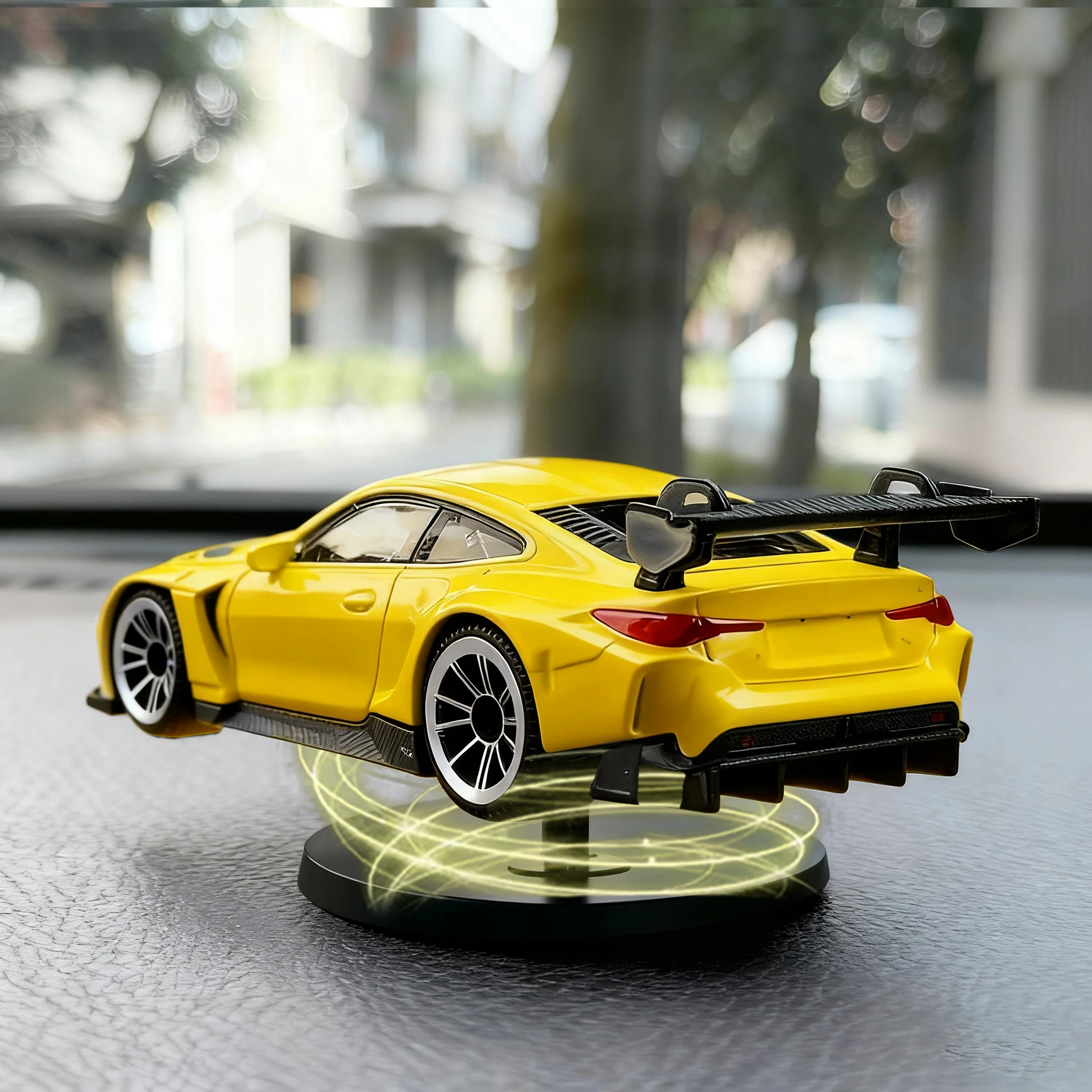 Drift Rotating Ornaments Car Toy Model For BMW M4 GT3 Car Model Ornament Fun Child Men Gift Car Center Console Decoration - Image 5