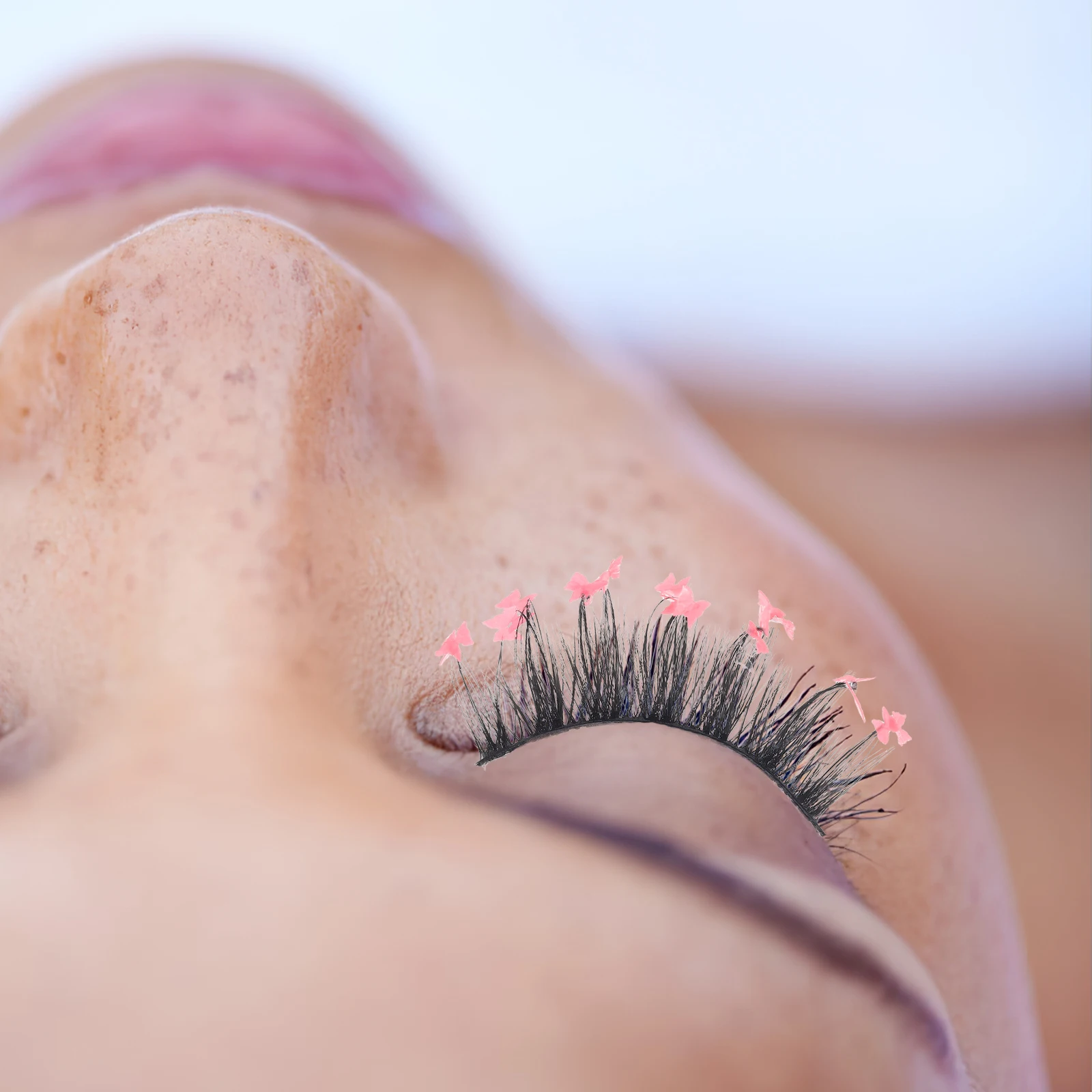 

False Eyelashes Long Extension Natural Artificial Fake Lashes Women Party Daily Use Makeup Enhancer Big Eye