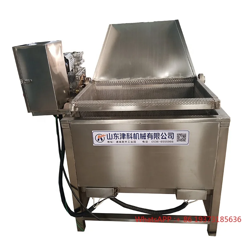 

Automatic Stirring Plantain Chips Frying Machine Batch Fryer Peanut Frying Machine