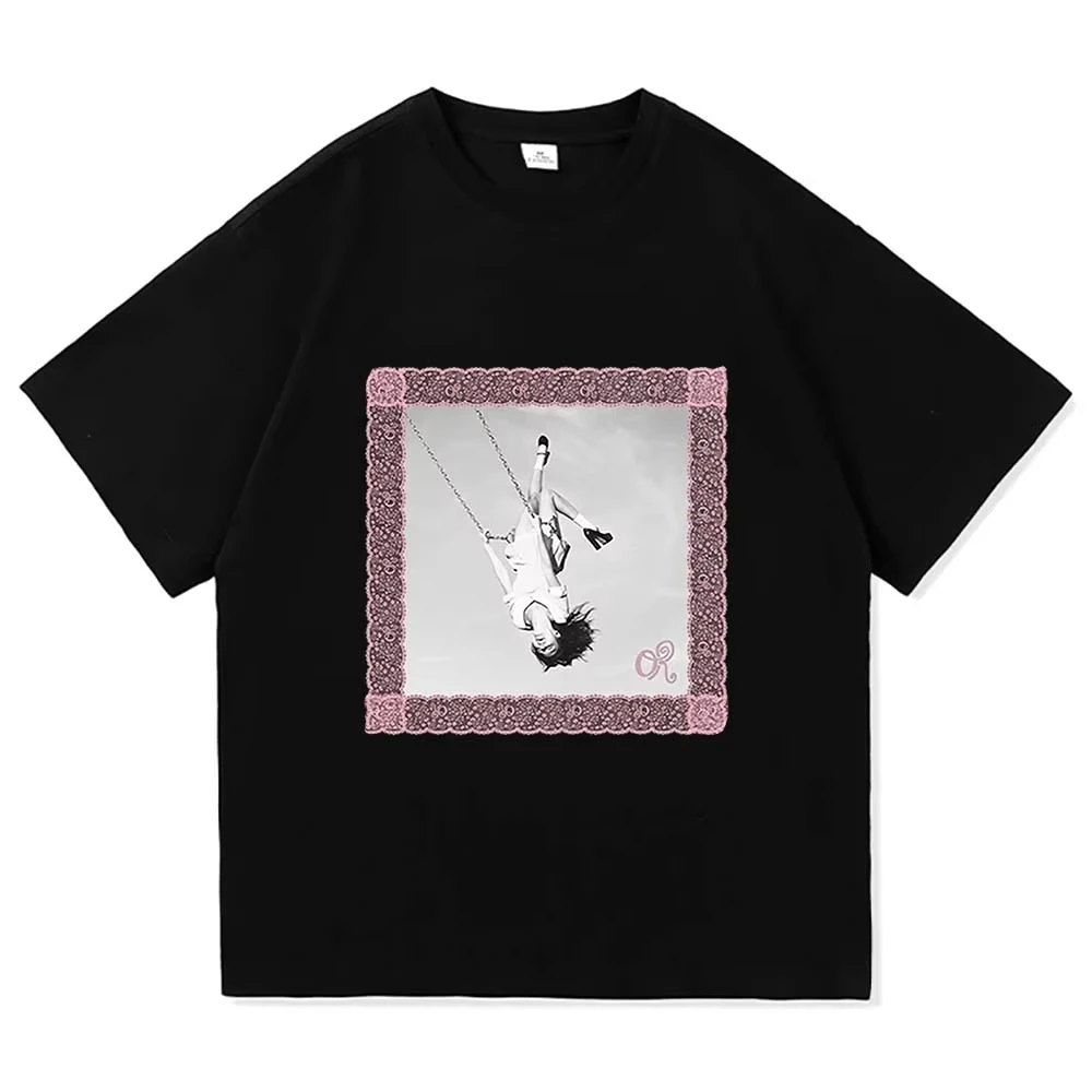 Camiseta con diseño de la portada del álbum Lace 2026 Olivia You Seem Pretty Sad for A Girl So in Love, ropa de moda casual unisex